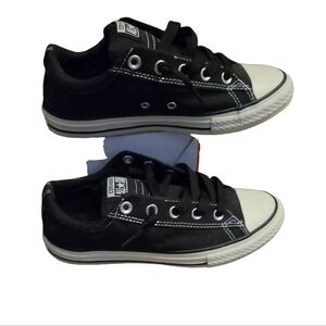 Black Converse Allstar Shoes Sz US 4 EUR 36 NWOB